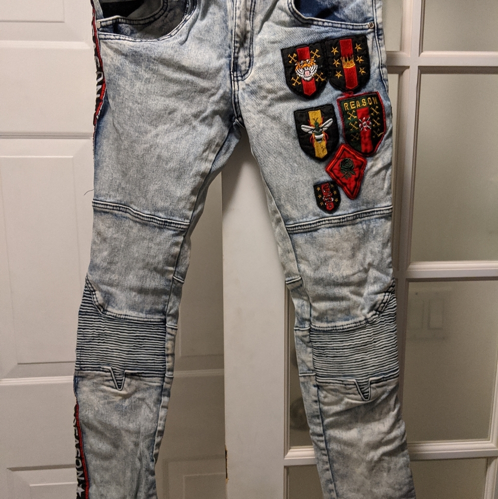 Reason Jeans (looks like Gucci) sz S